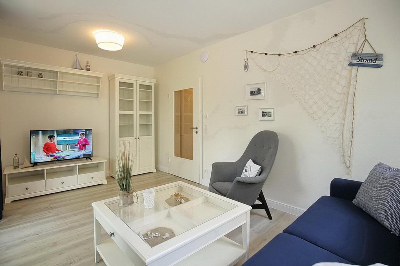 Strandvilla Scholle - Dorsch Wohnung 02 博尔滕哈根 外观 照片