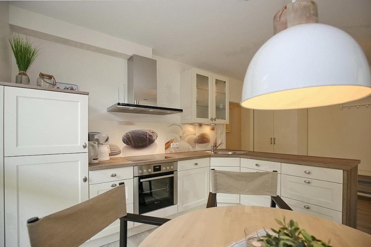 Strandvilla Scholle - Dorsch Wohnung 02 博尔滕哈根 外观 照片