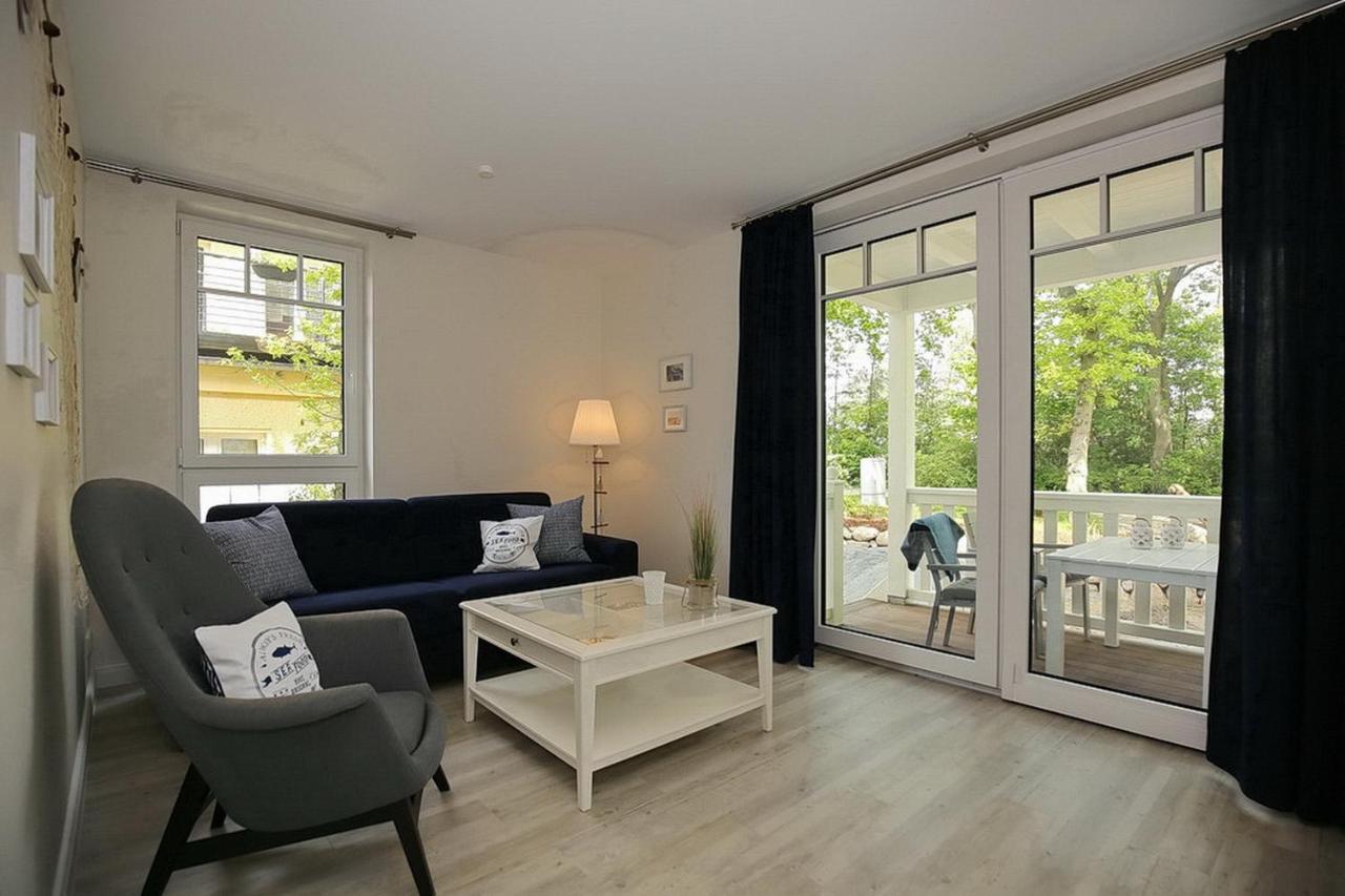 Strandvilla Scholle - Dorsch Wohnung 02 博尔滕哈根 外观 照片